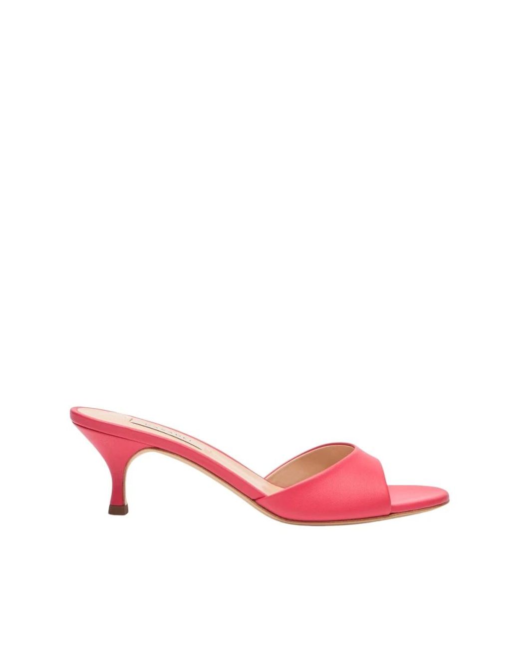 Casadei Pink Heeled Mules