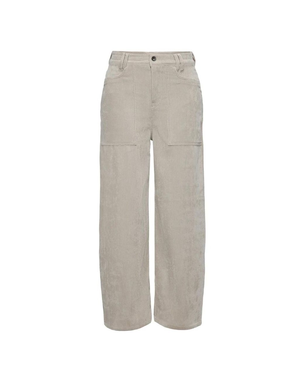 Drykorn Wijde Broek in het Gray