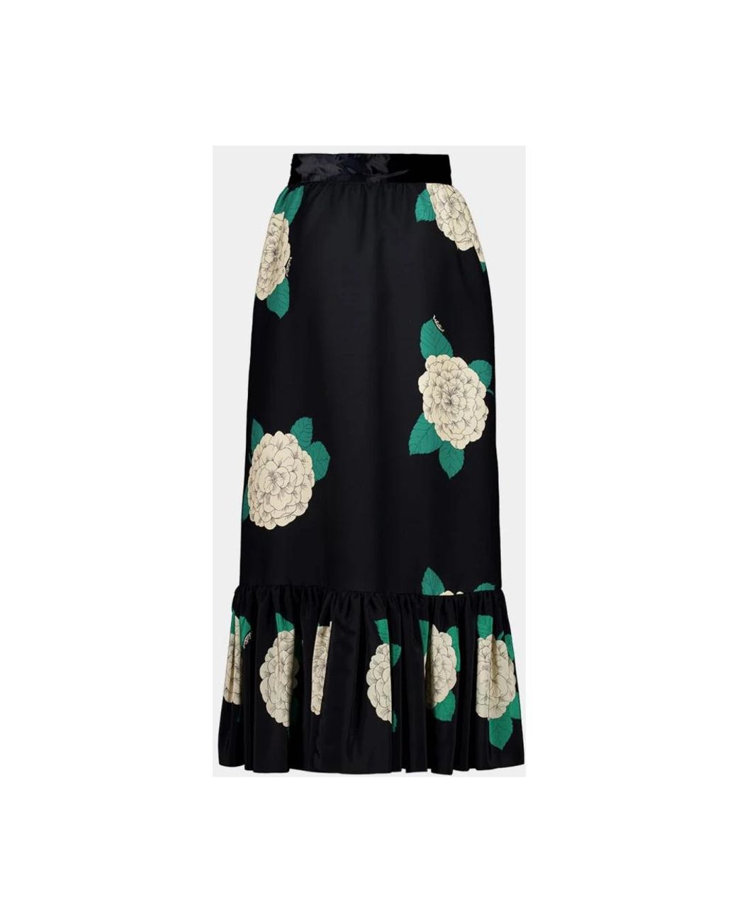 Valentino Garavani Black Maxi Skirts