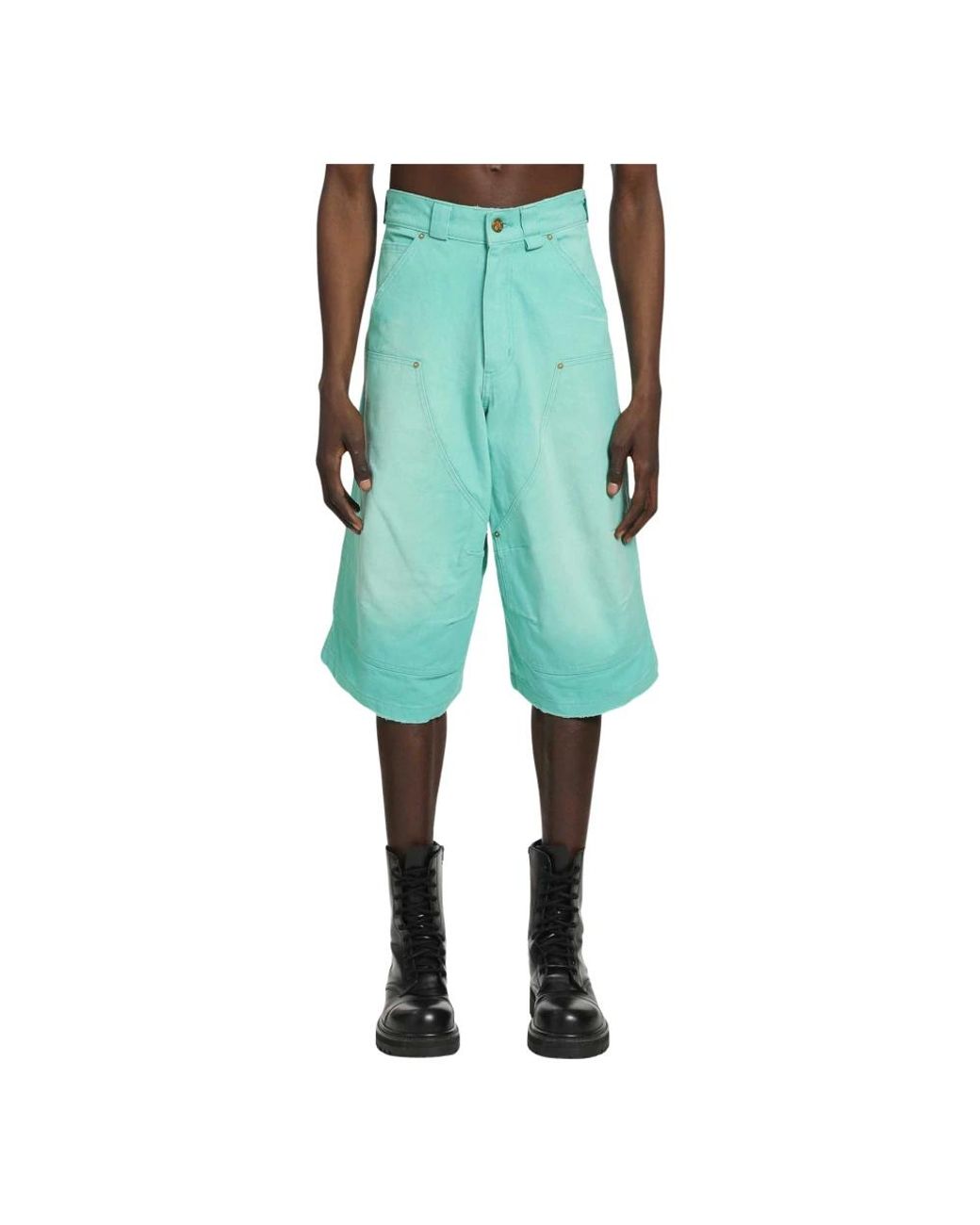 Willy Chavarria Green Bermudas for men
