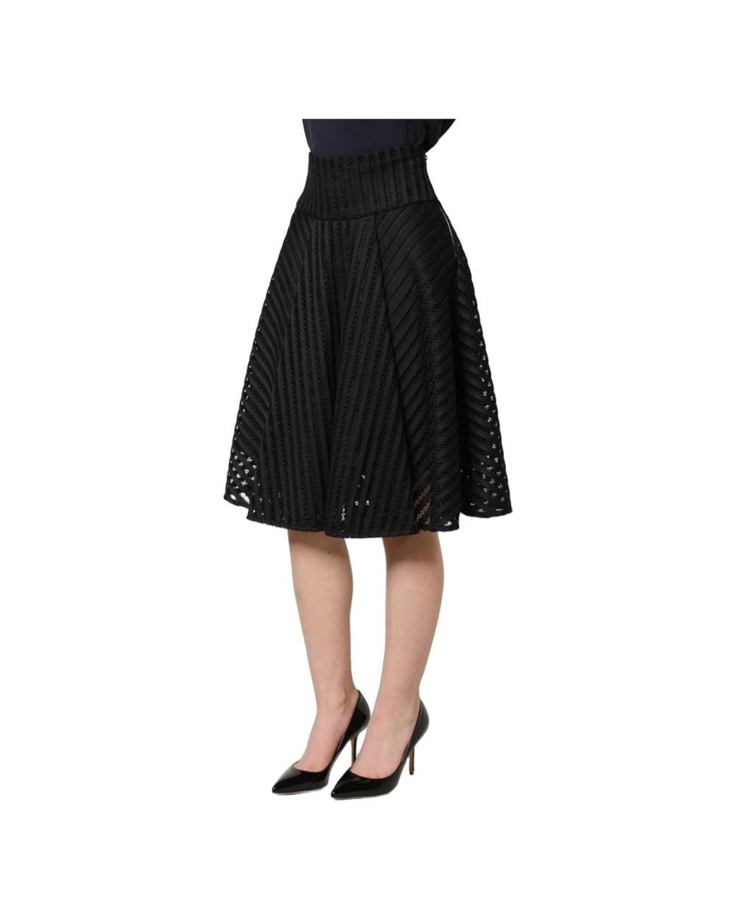 Pinko Black Midi Skirts