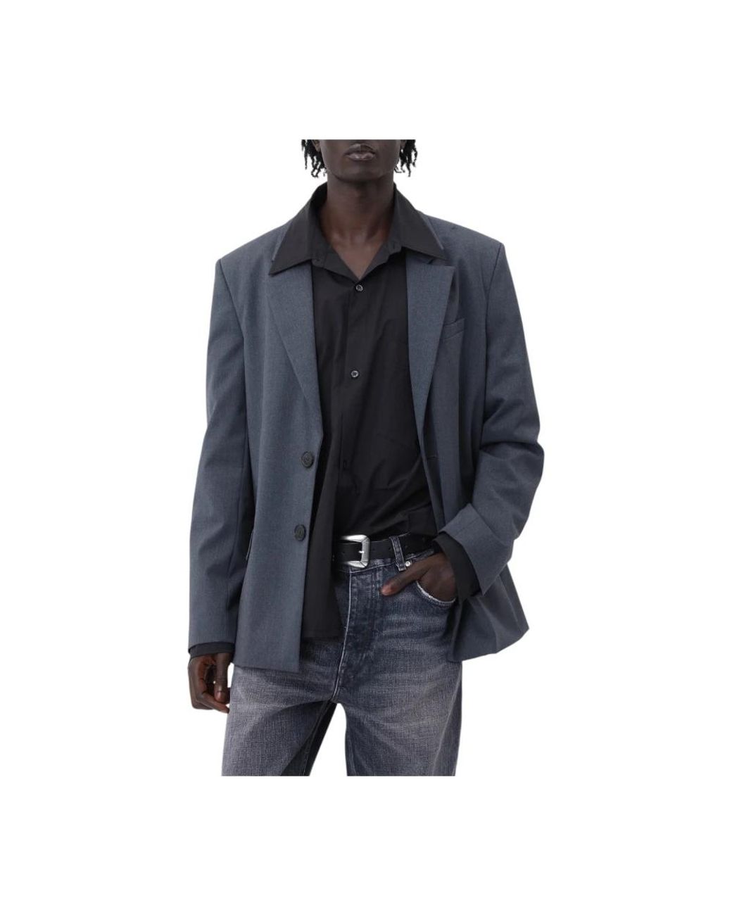 Won Hundred Blue Blazers for men