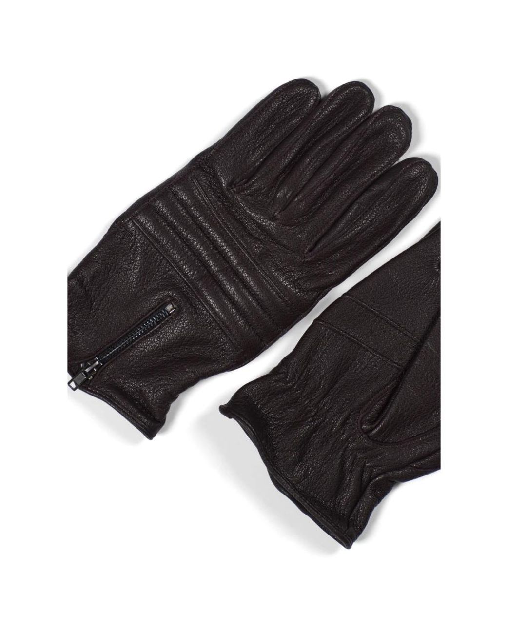 Howard London Black Gloves for men