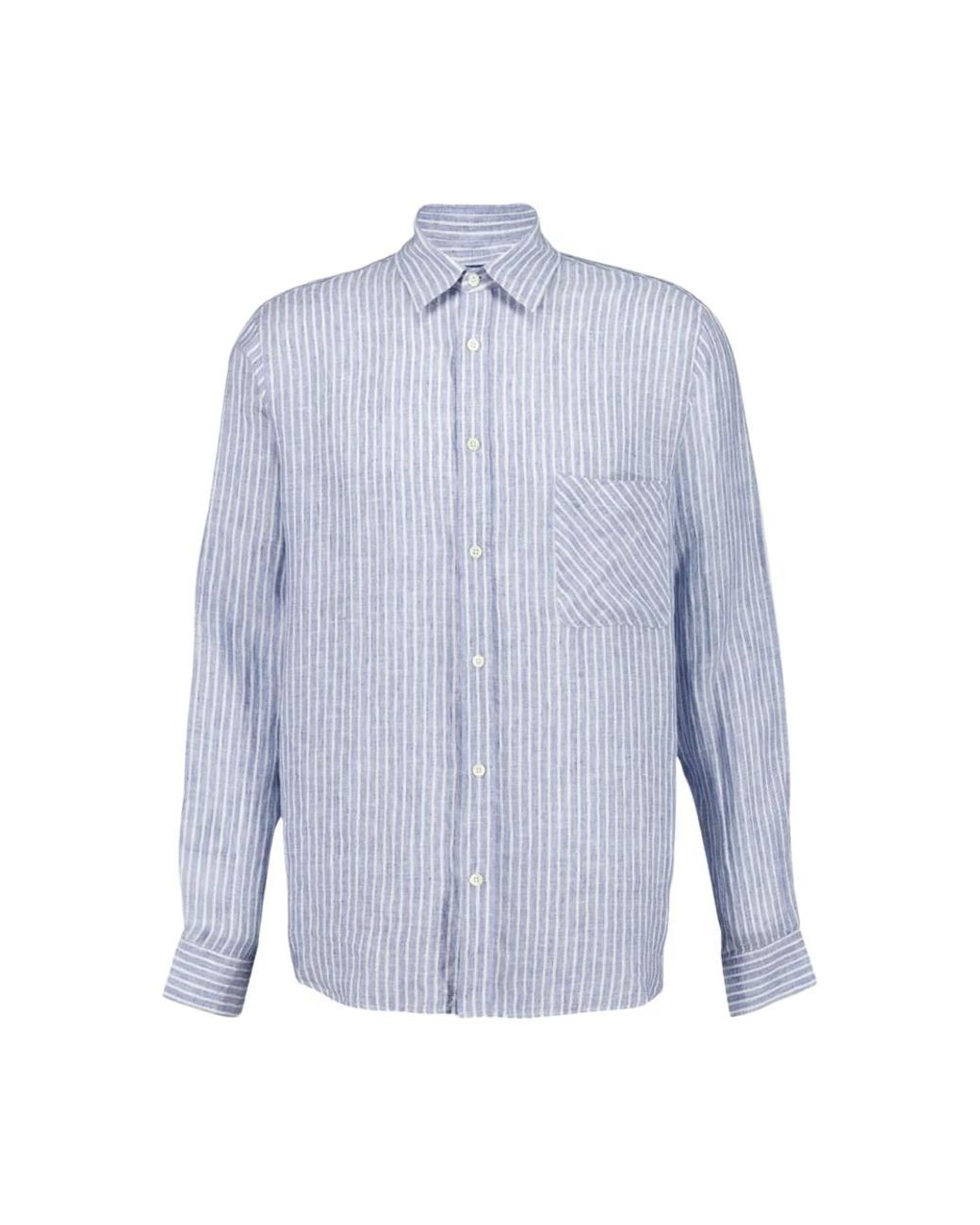Frescobol Carioca Blue Casual Shirts for men
