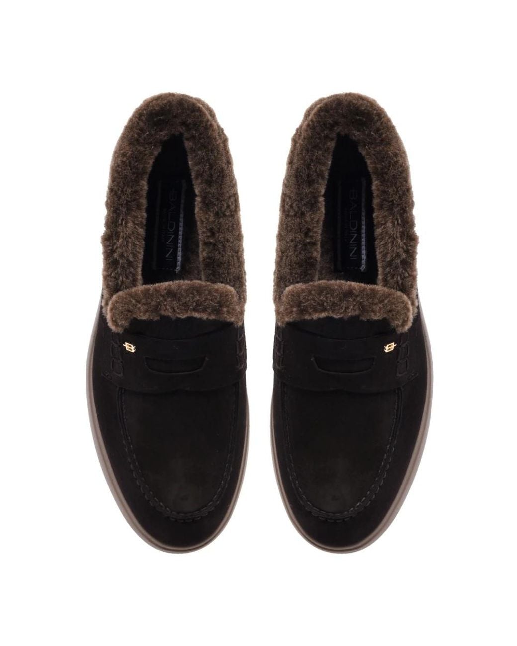 Baldinini Black Loafers