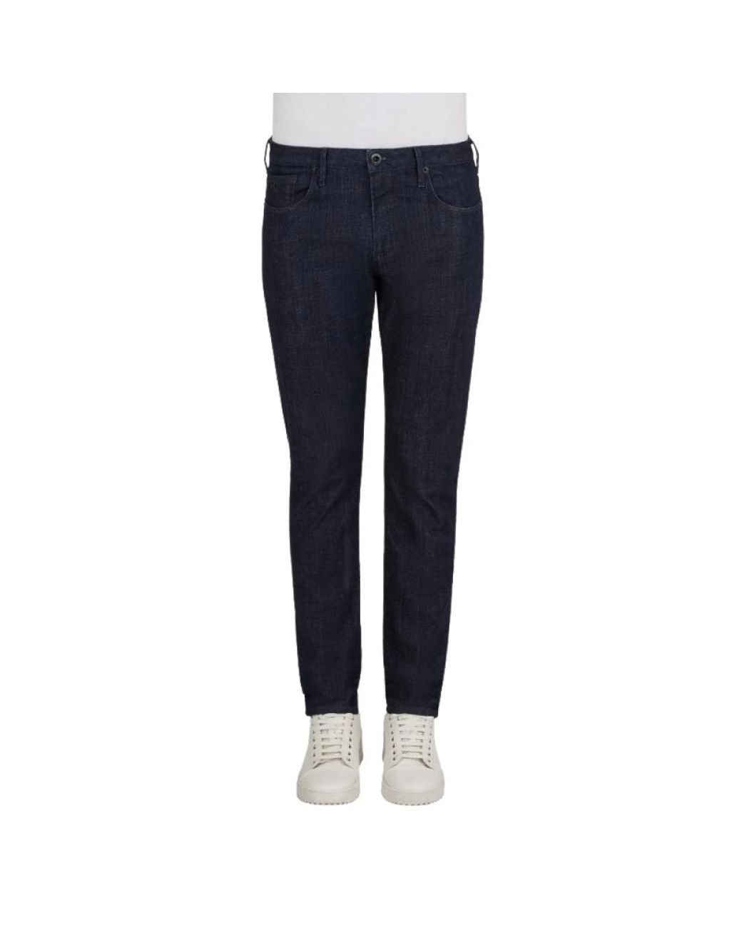 Emporio Armani Blue Slim Fit Jeans for men