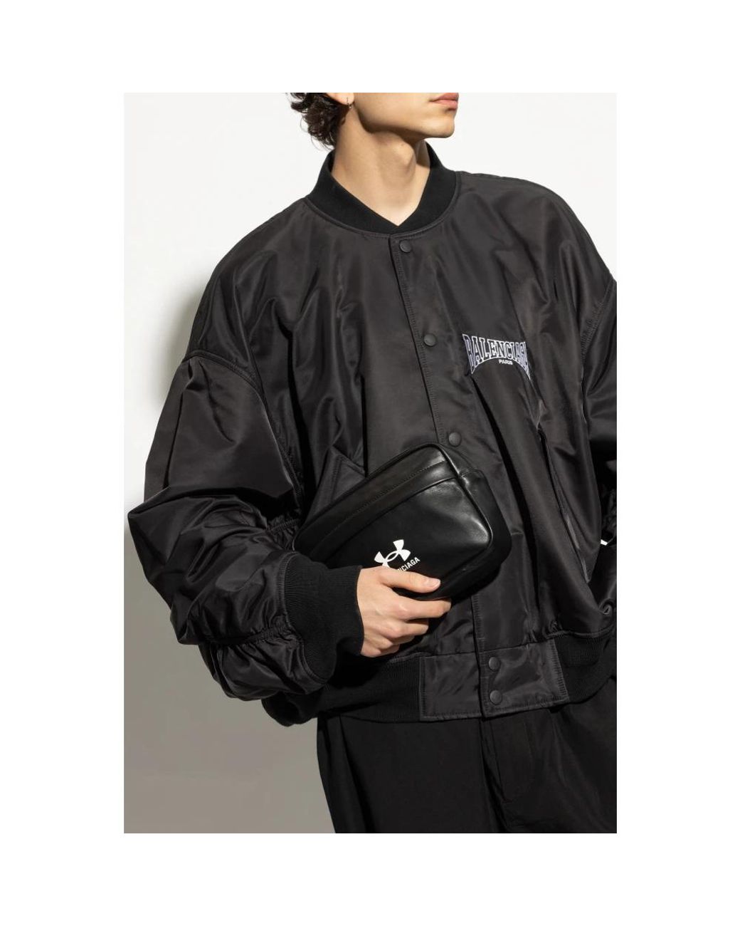Balenciaga Black Toilet Bags for men