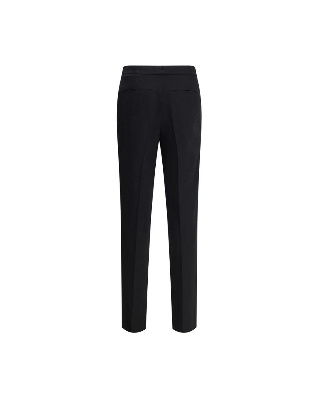Saint Laurent Black Classic Wool Pants for men