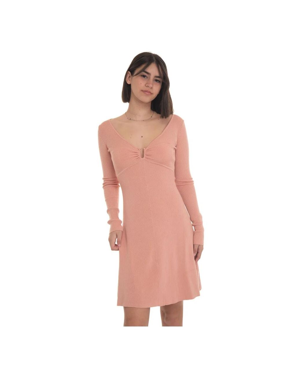 Short Dresses Guess de color Pink