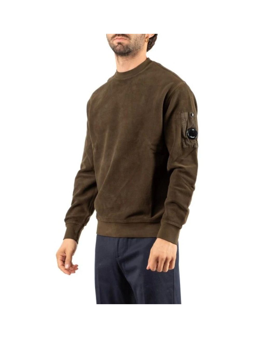 C P Company Brown Sweatshirts for men