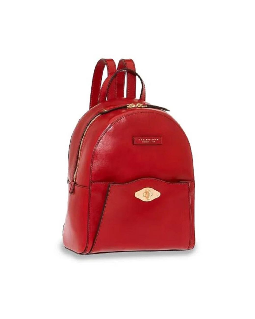 The Bridge Red Barbara Backpack