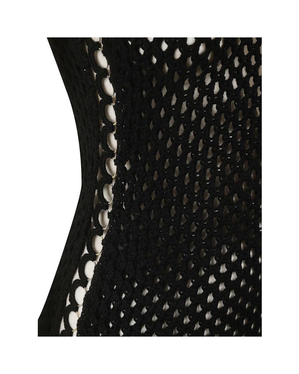 Knitted Dresses Chloé de color Black