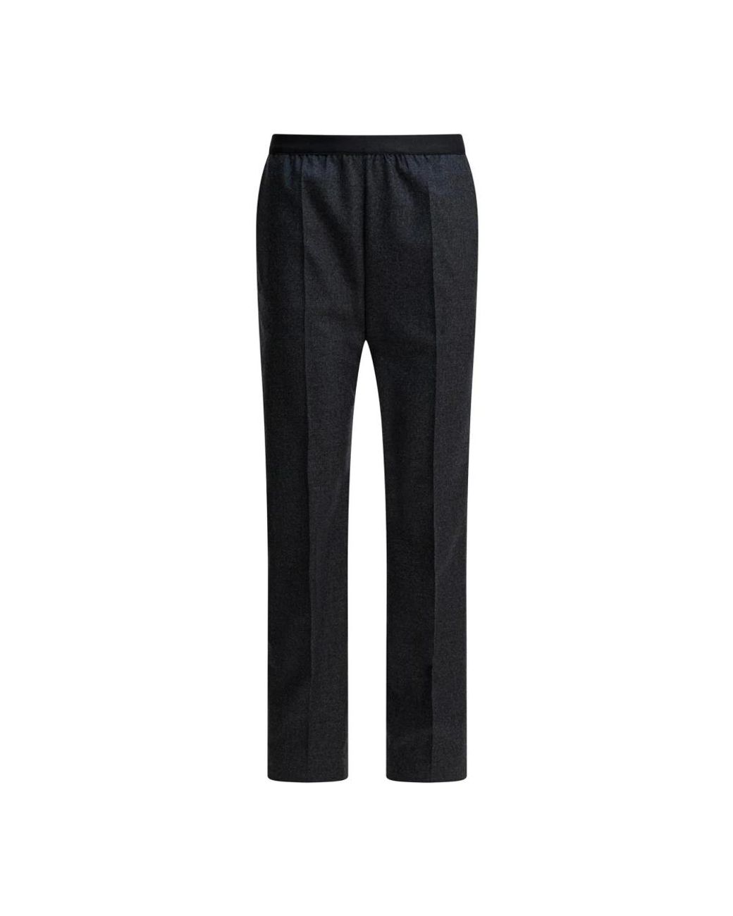 Maison Margiela Black Straight Trousers