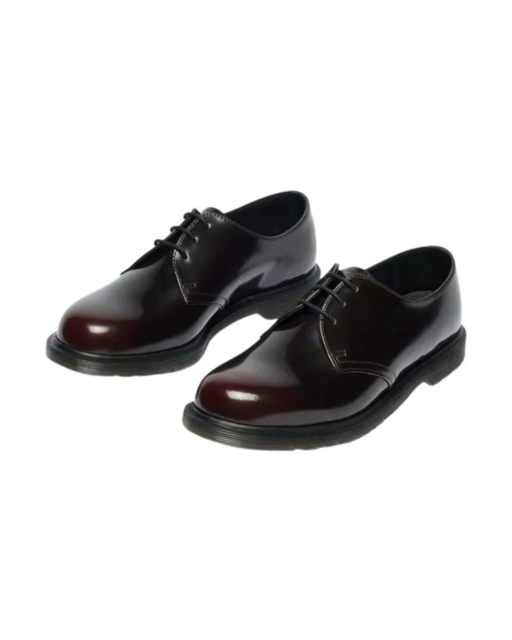 Dr. Martens Black Laced Shoes for men