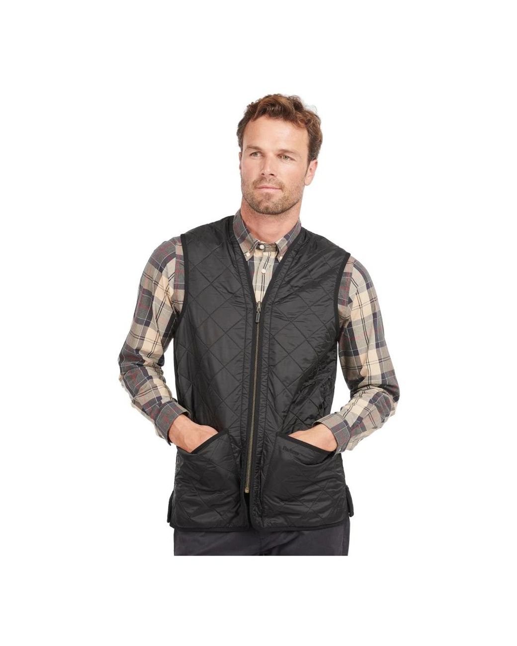Barbour Weste in Gray für Herren