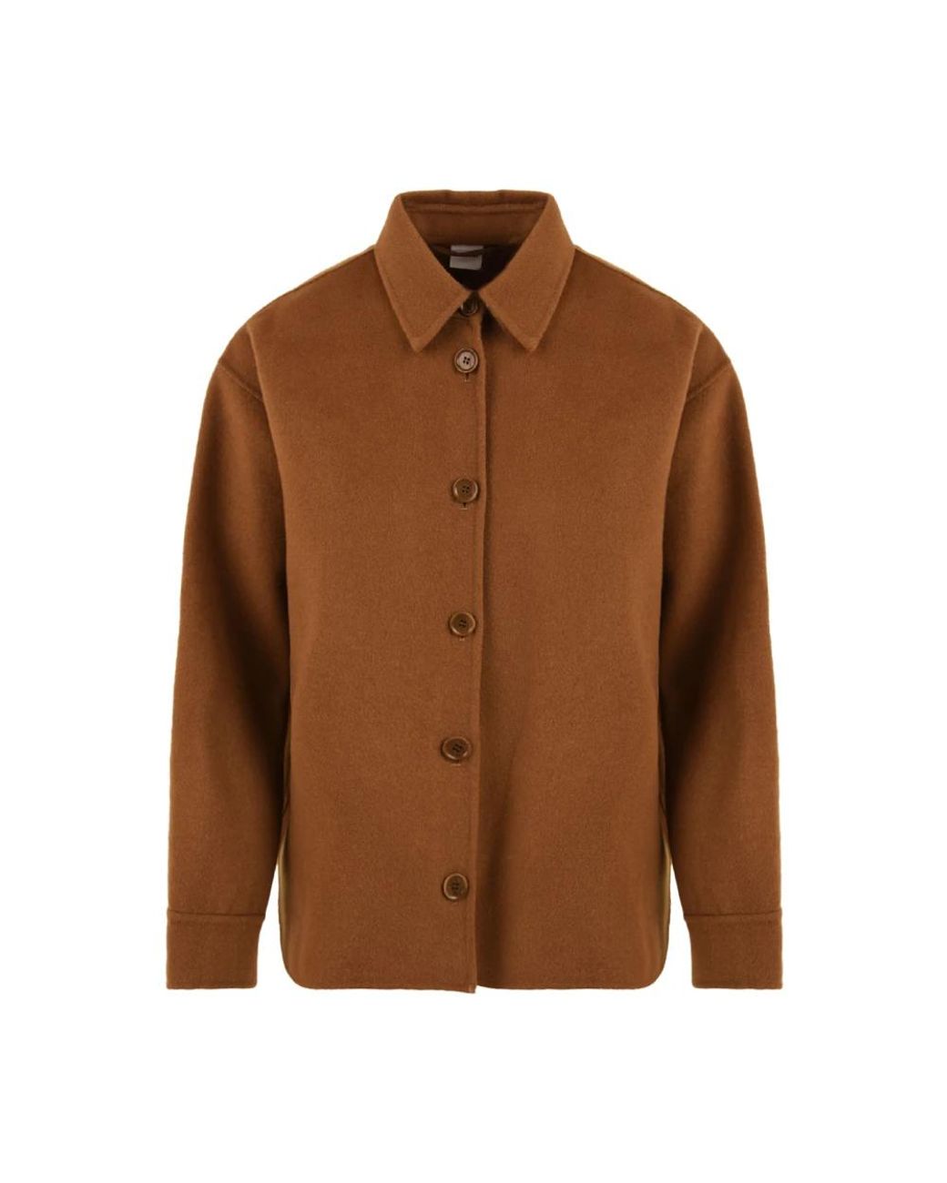 Aspesi Jassen Camel in het Brown