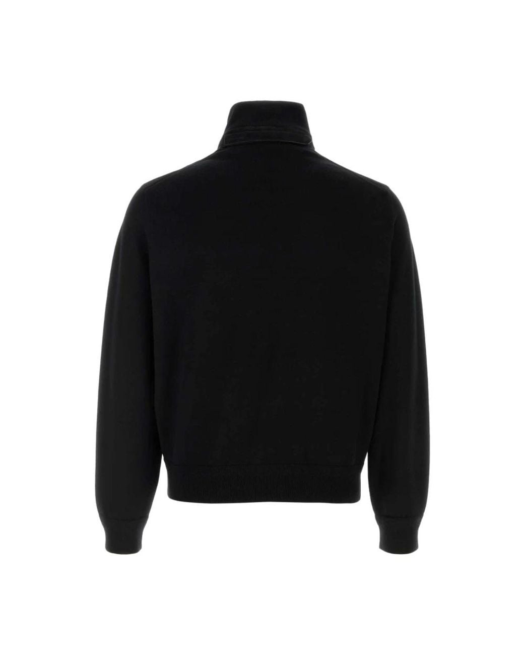 Tom Ford Truien & Vesten ,Zwart ,Wol Suede Front Merino Full Zip in het Black voor heren