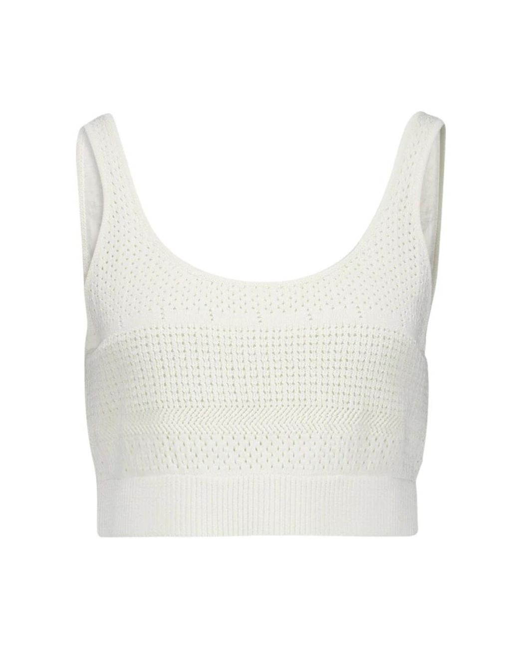 FRAME White Sleeveless Tops