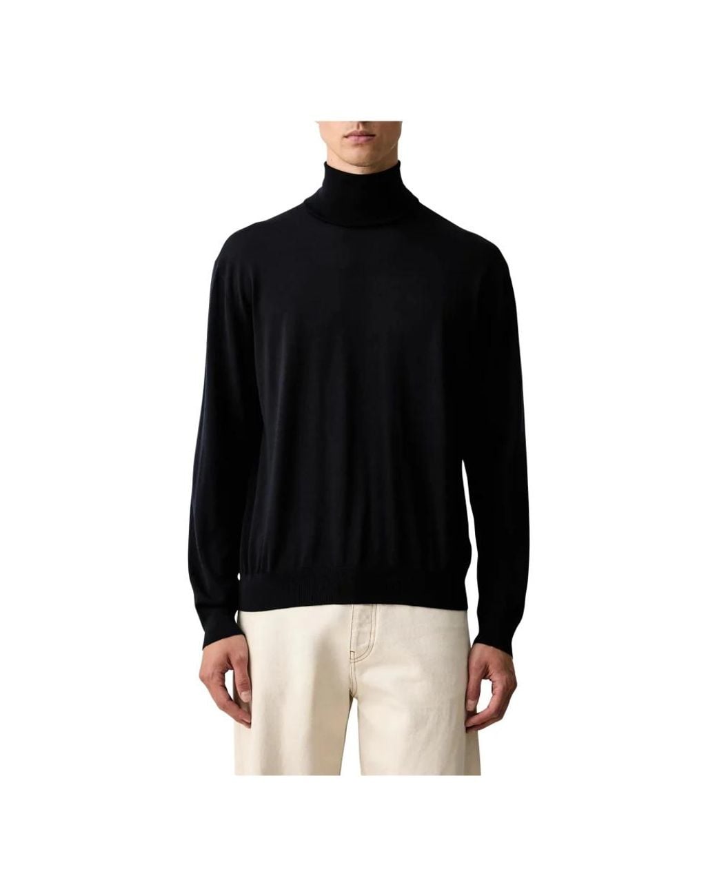 Turtlenecks Paul & Shark de hombre de color Black