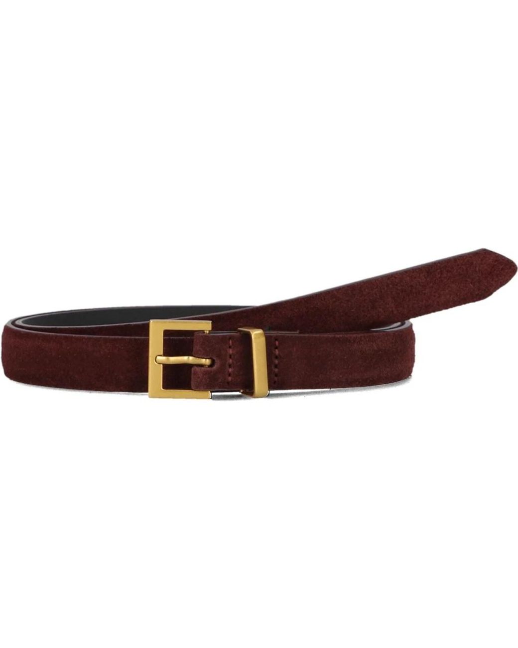 Notre-v Brown Roter Wildledergürtel Tulia