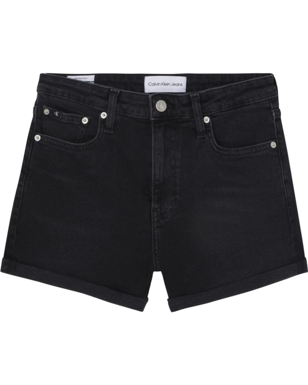 Calvin Klein Black Denim Shorts