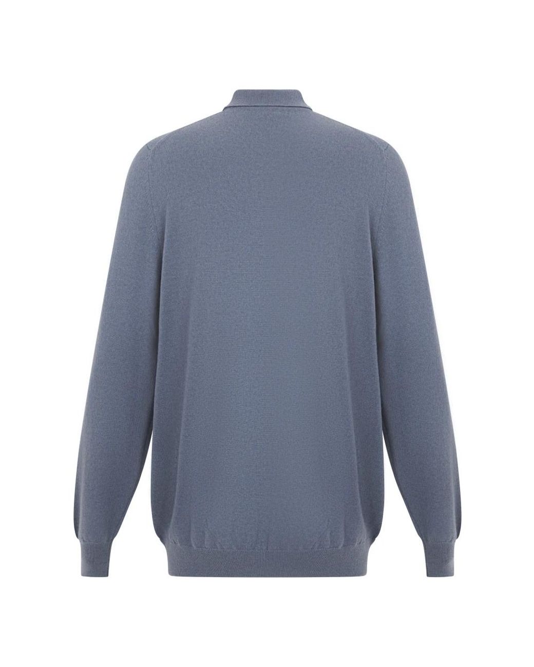Fedeli Blue Polo Shirts for men