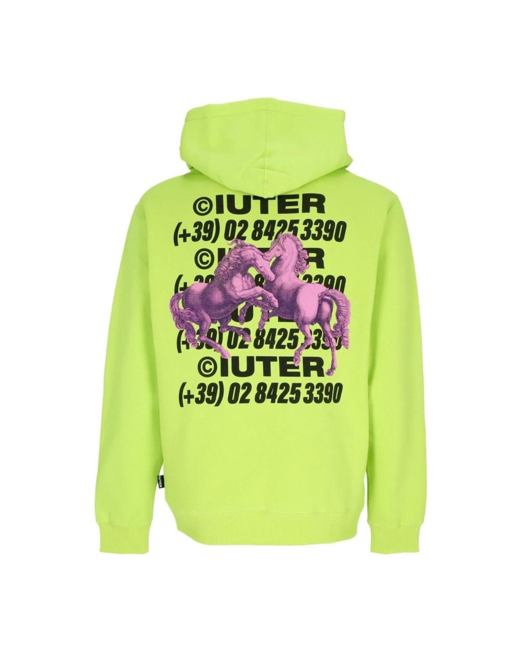 Iuter Green Hoodies for men