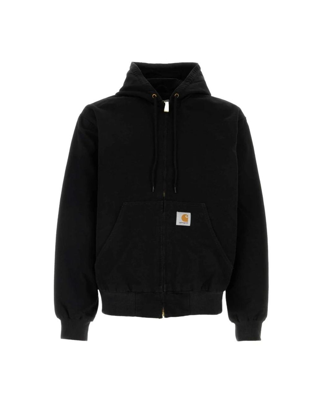 Carhartt Hoodies & Sweatvesten ,Zwart ,Denim Denim Active Jacket in het Black voor heren