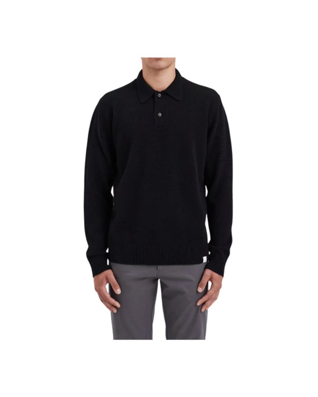 Norse Projects Black Polo Shirts for men