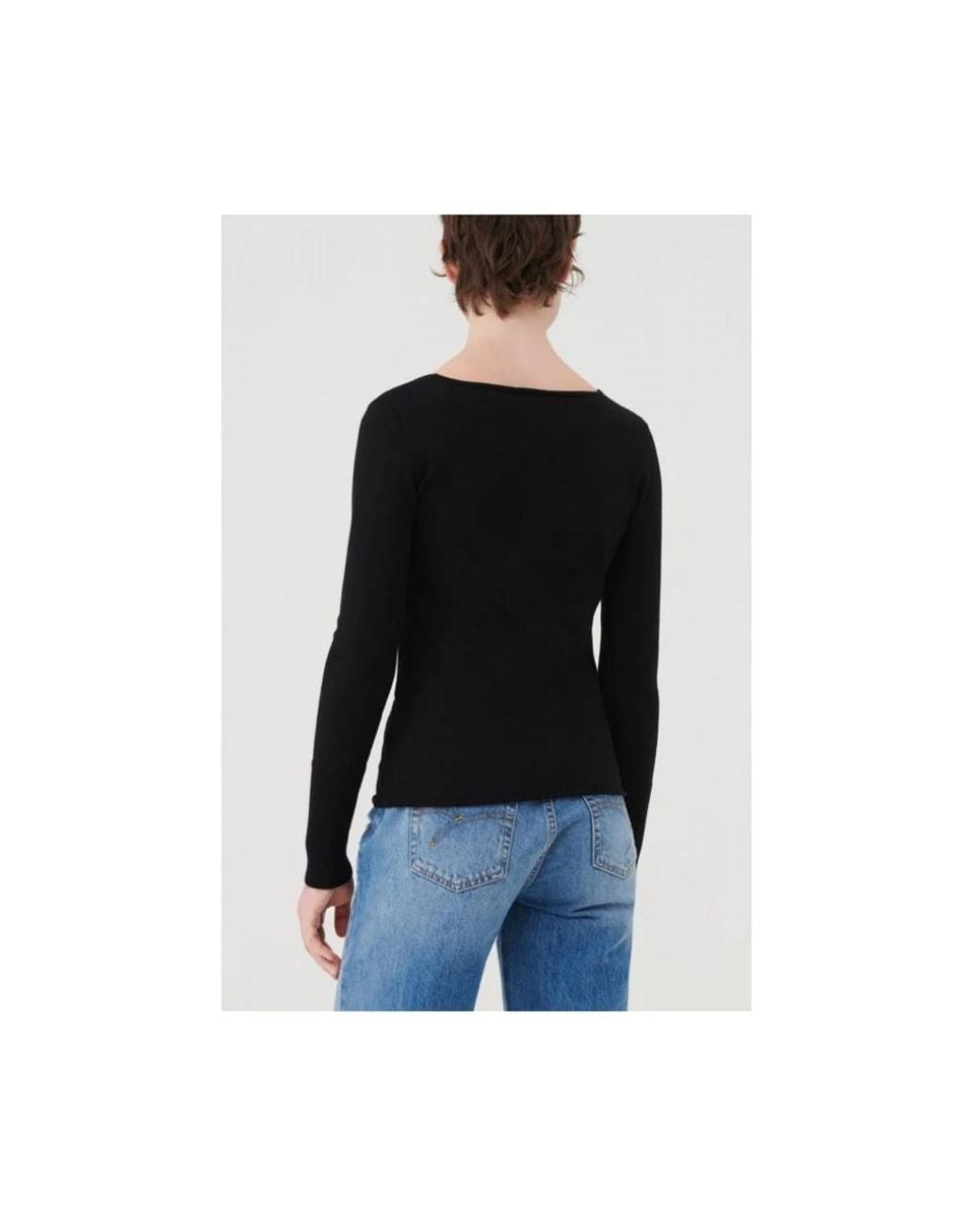 Marella Black V-Neck Knitwear