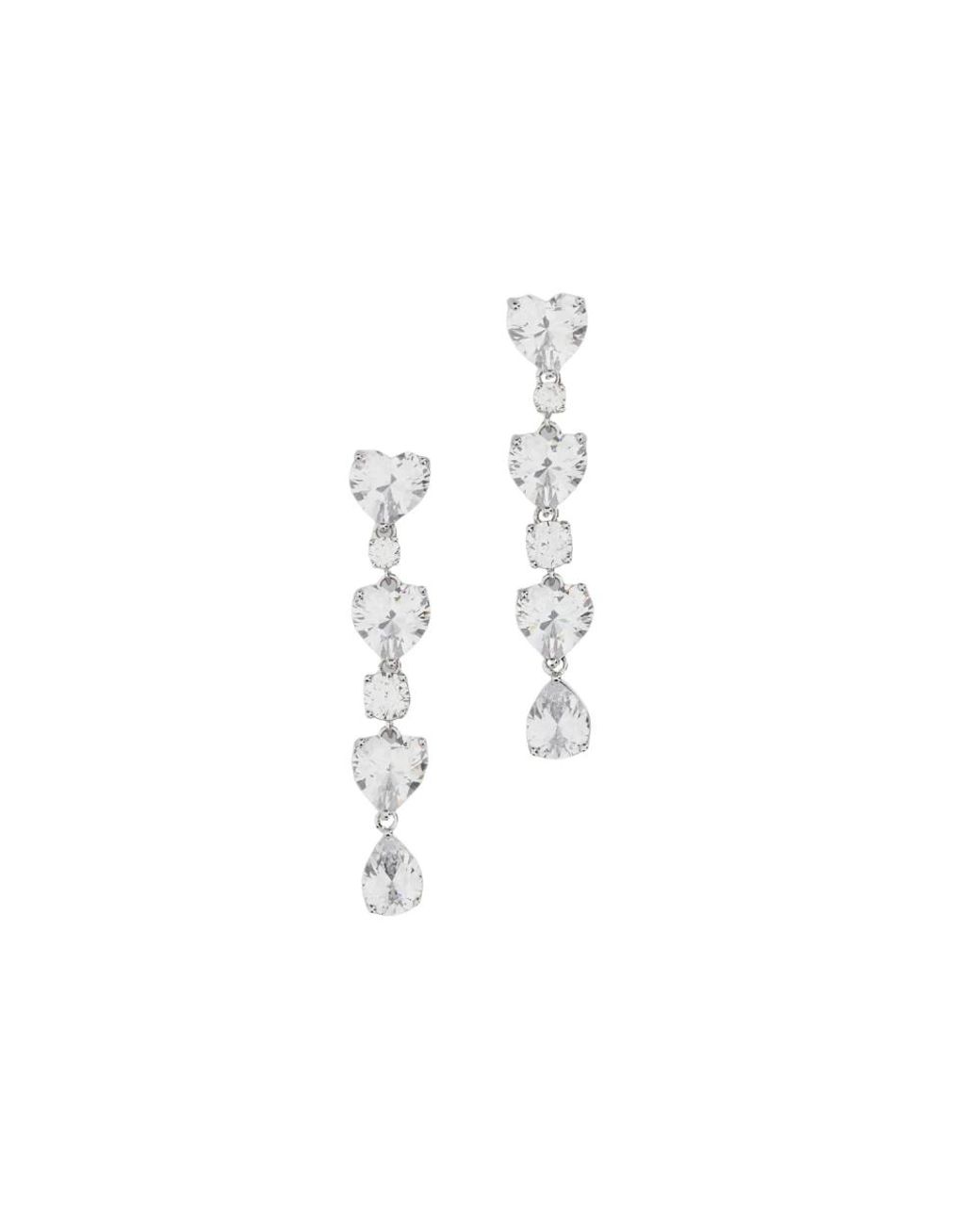 Earrings Self-Portrait en coloris White