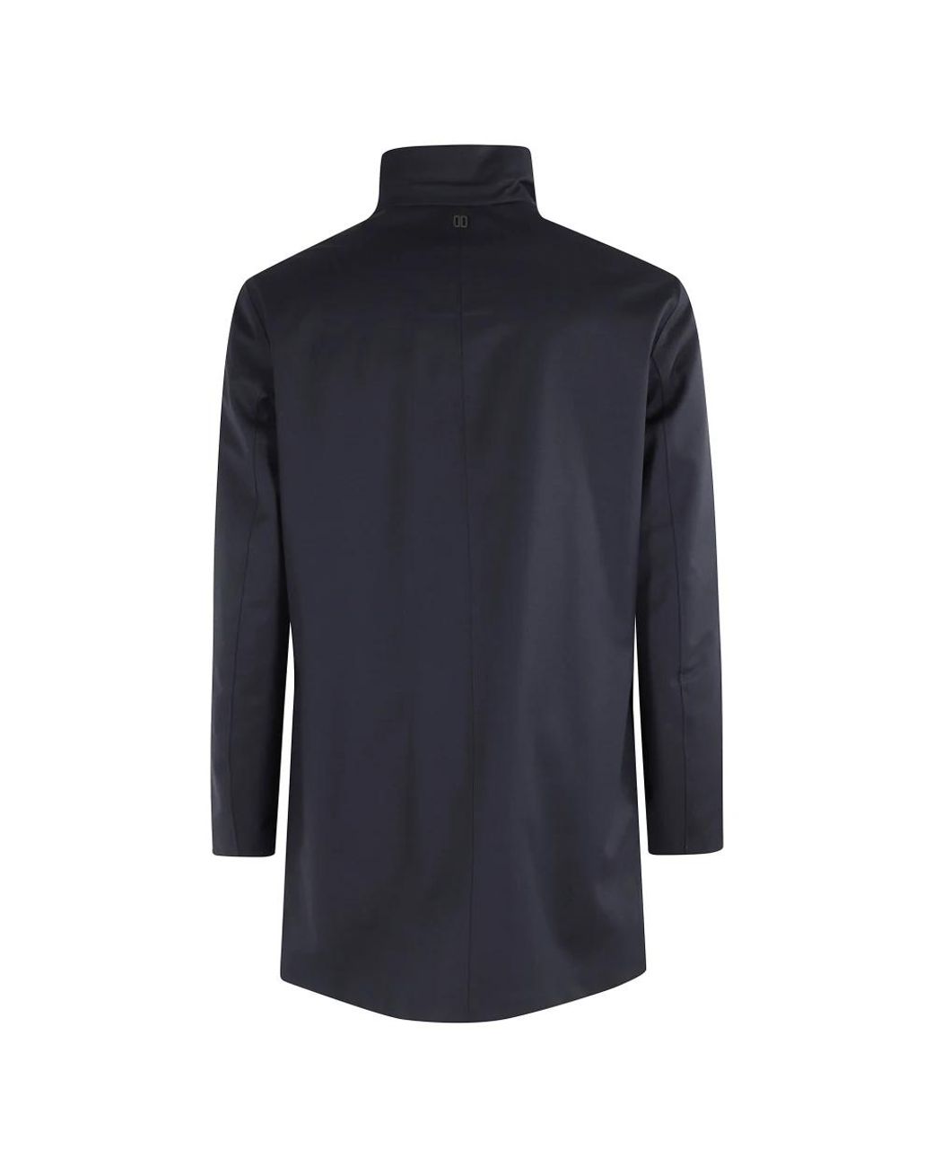 DUNO Blue Single-Breasted Coats for men