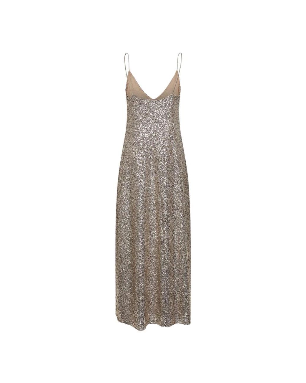 Blanca Vita Gray Maxi Dresses