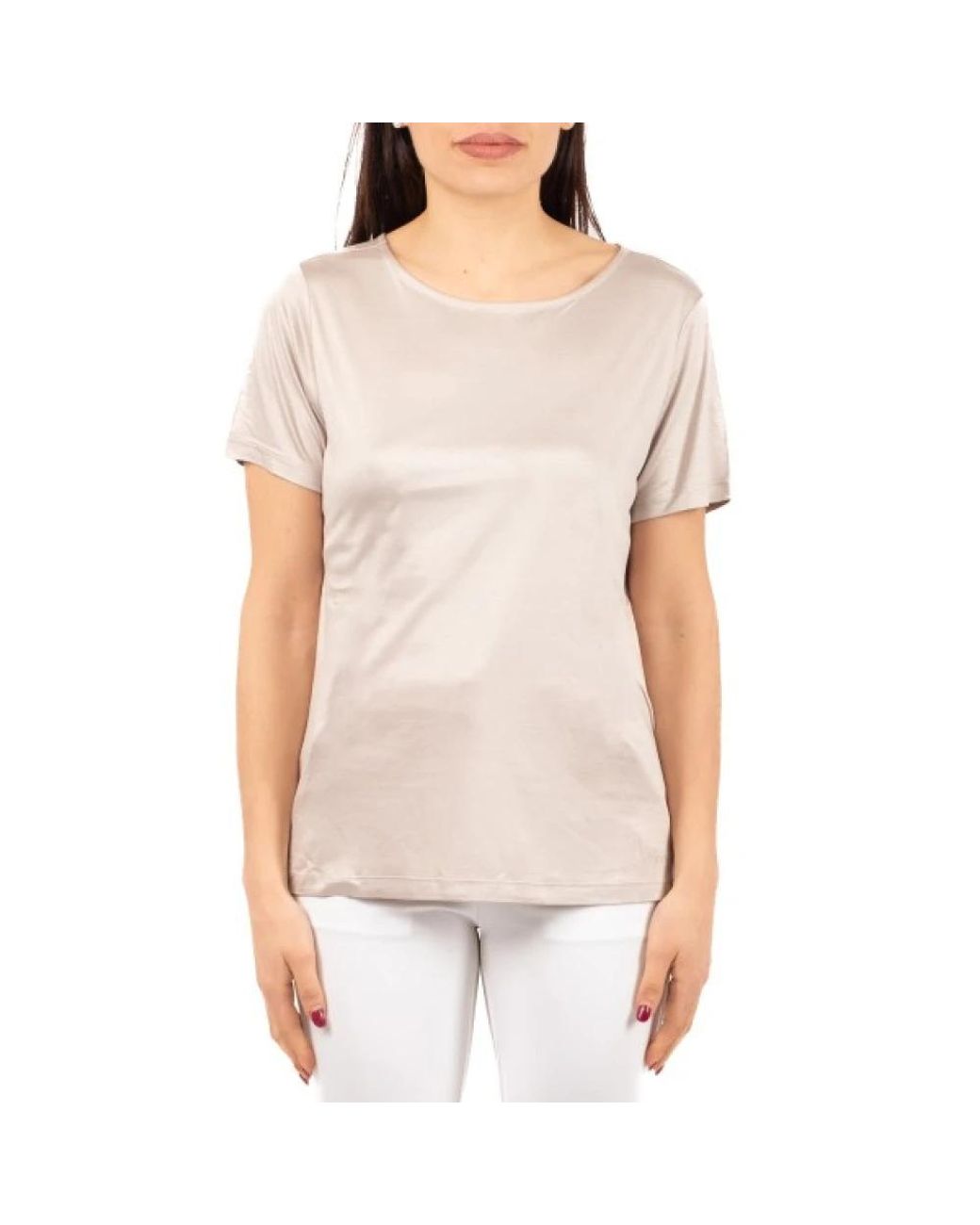 Fay T-Shirt Met Korte Mouwen in het Gray