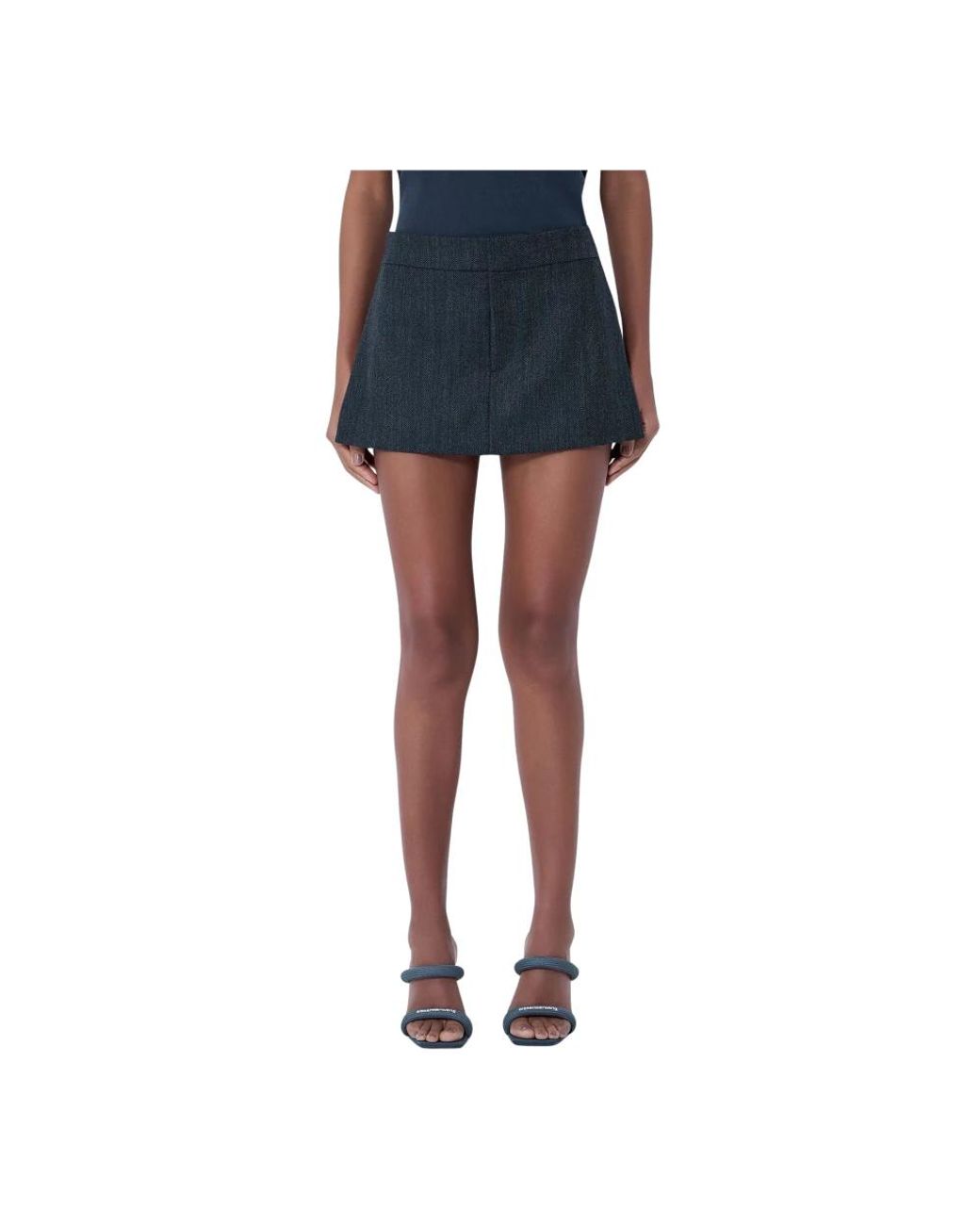 Alexander Wang Blue Short Skirts