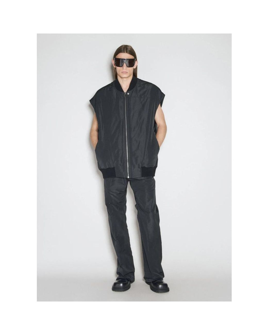 Rick Owens Black Vests for men