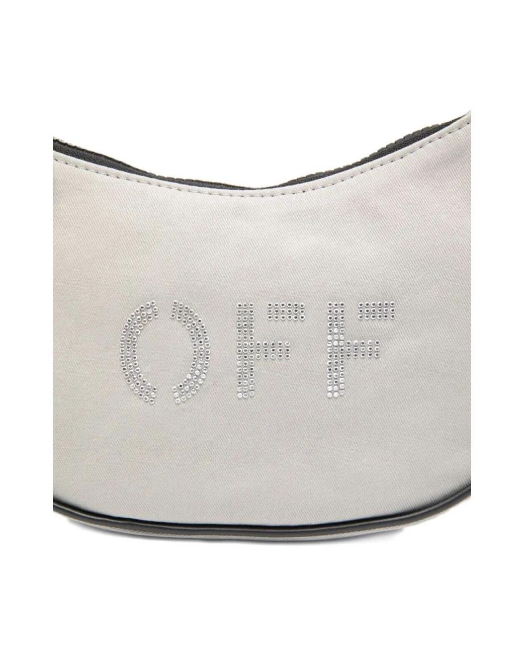 Off-White c/o Virgil Abloh Gray Shoulder Bags
