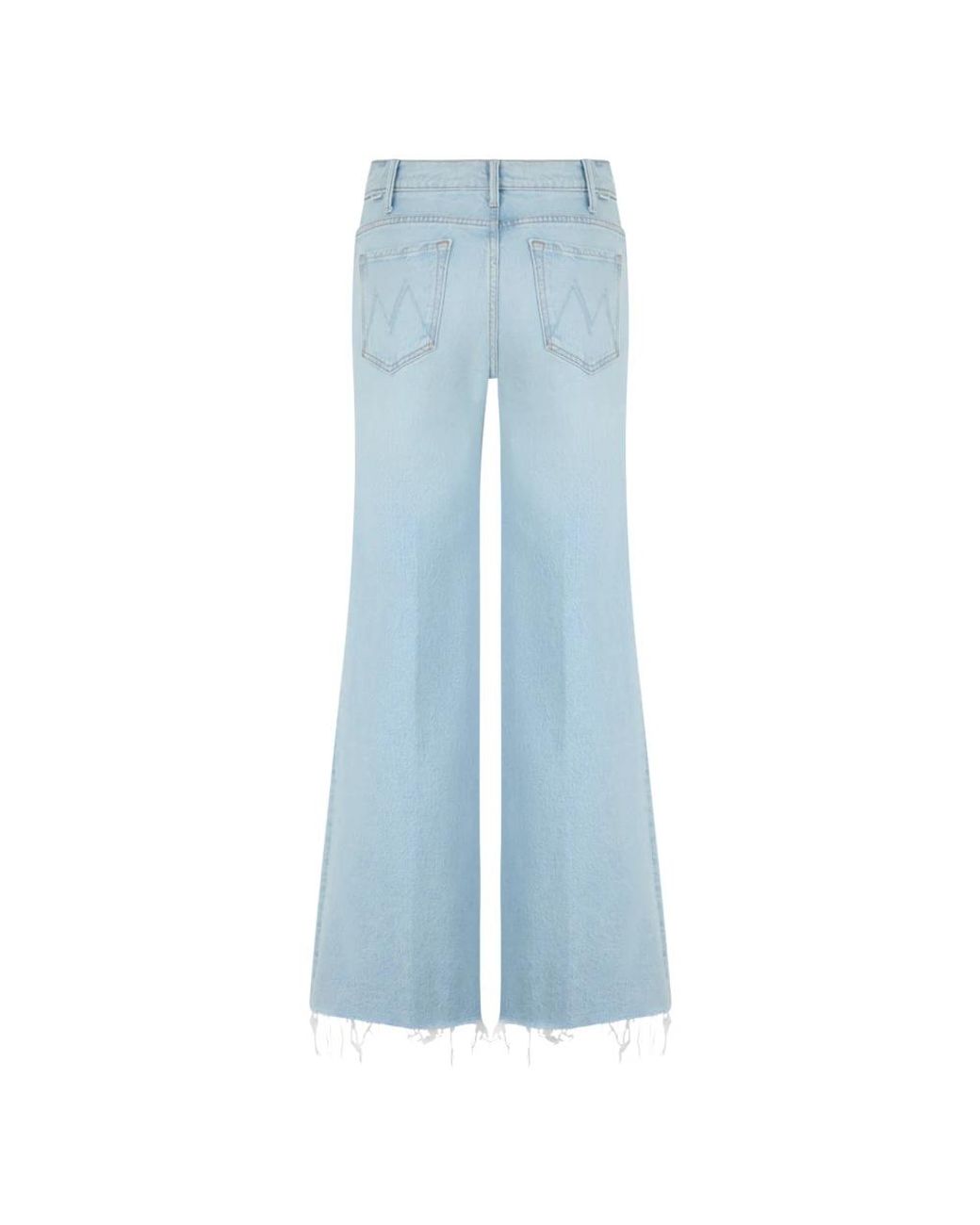 Mother Blue Flared Jeans
