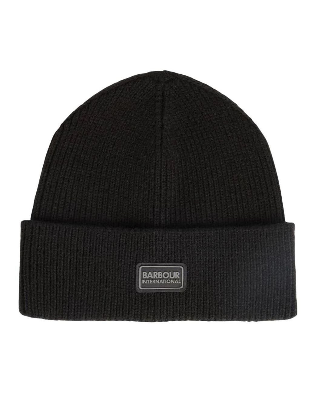 Barbour Black Winter Scarves for men