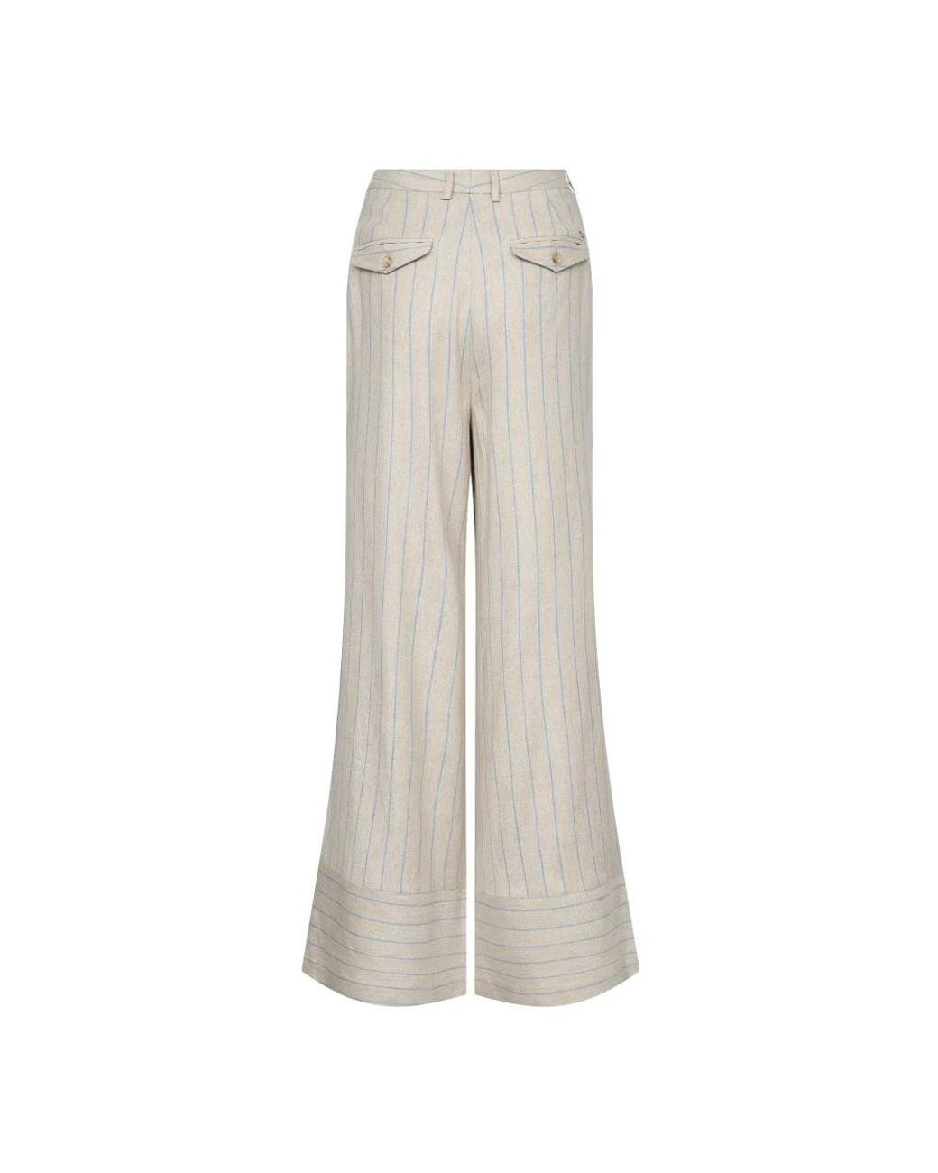 Mos Mosh Gray Wide Trousers