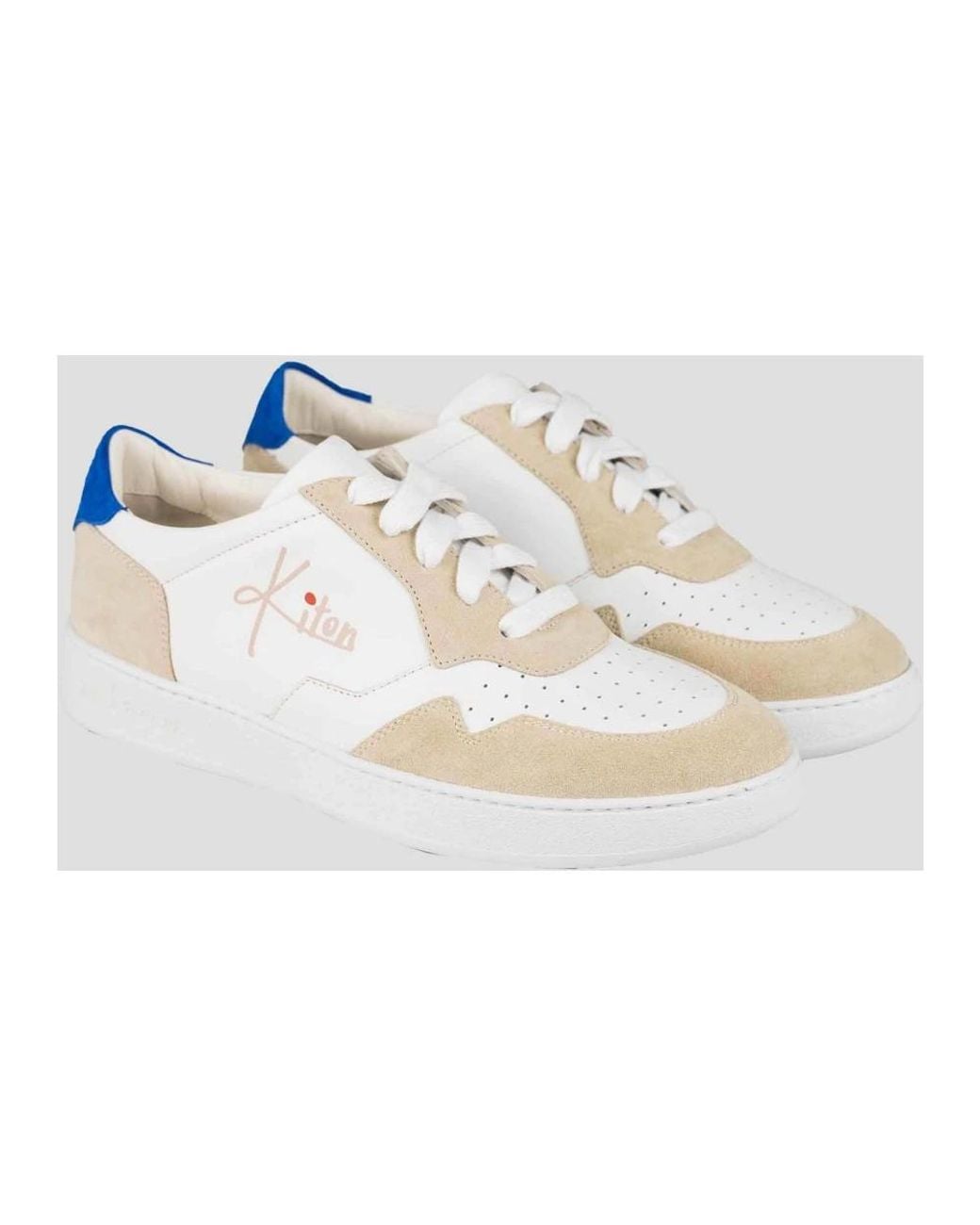 Kiton White Sneakers for men