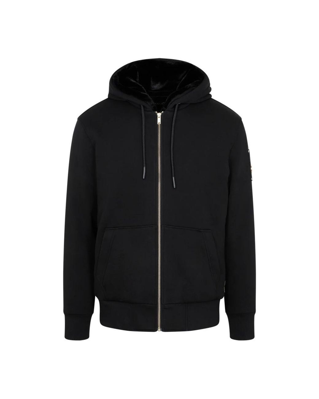 Moose Knuckles Black Zip-Throughs for men