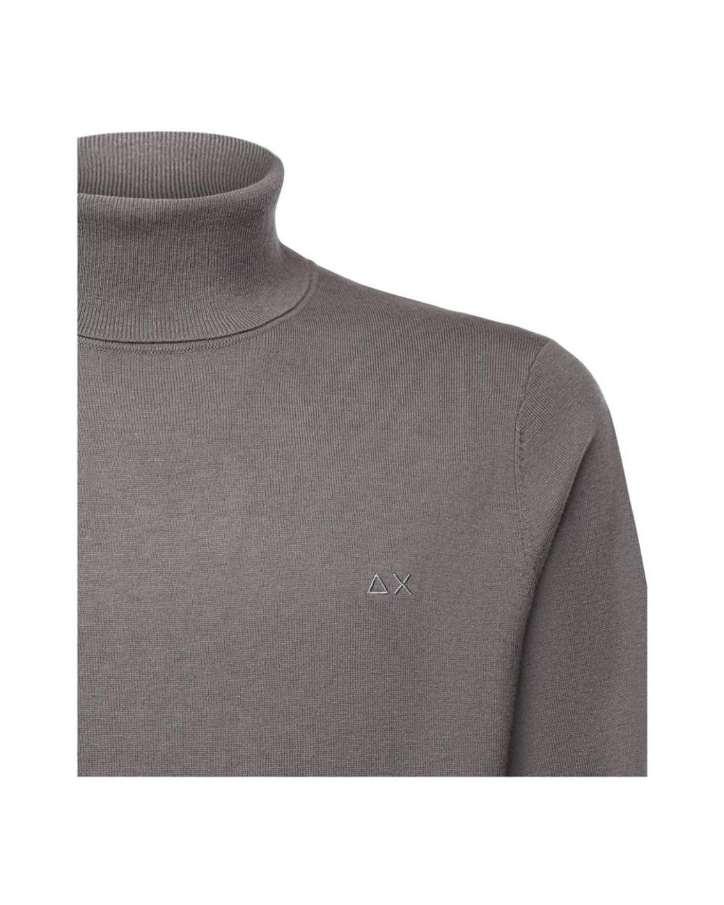 Turtlenecks Sun 68 de hombre de color Gray