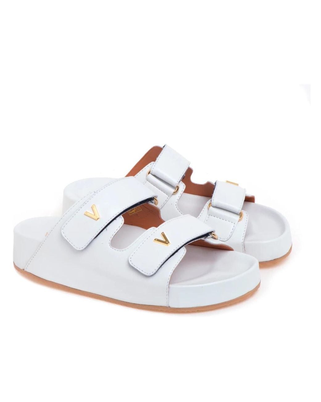 Via Roma 15 White Sliders