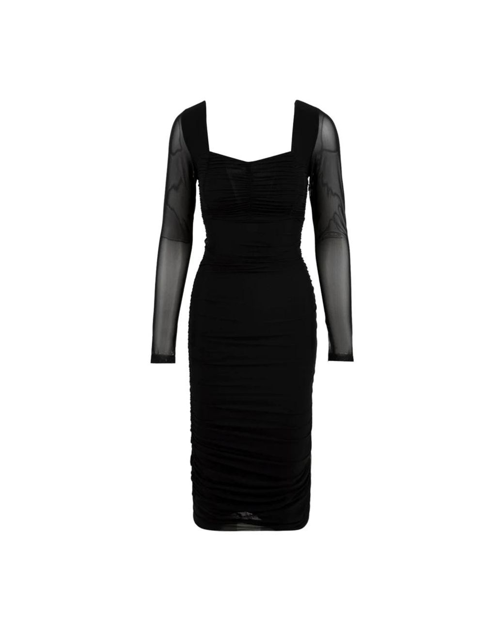 Mar De Margaritas Black Midi Dresses