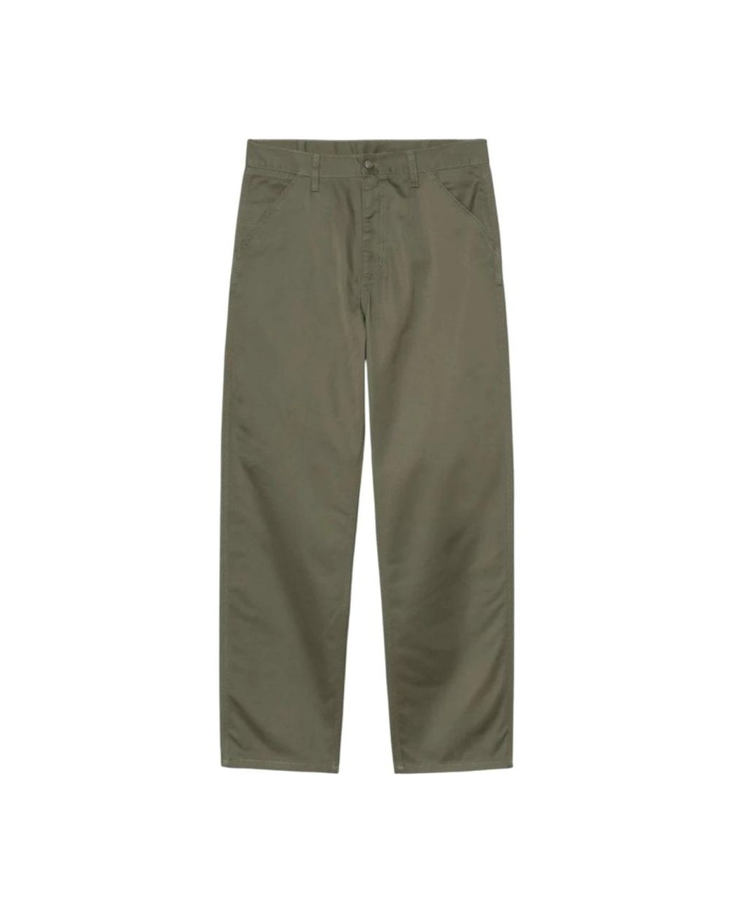 Carhartt Green Straight Trousers for men