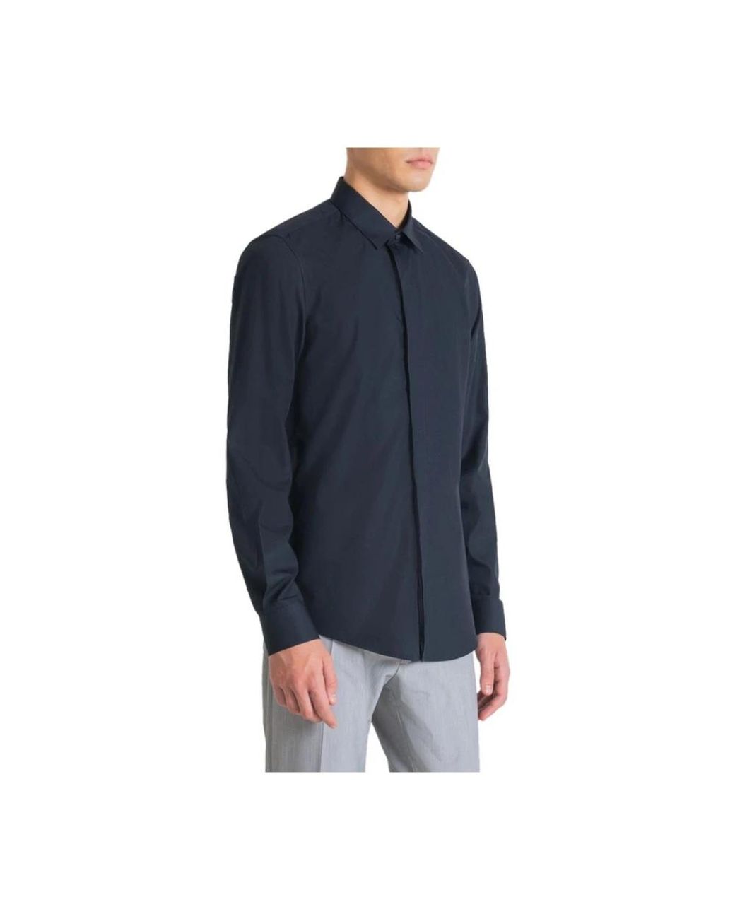 Antony Morato Blue Casual Shirts for men