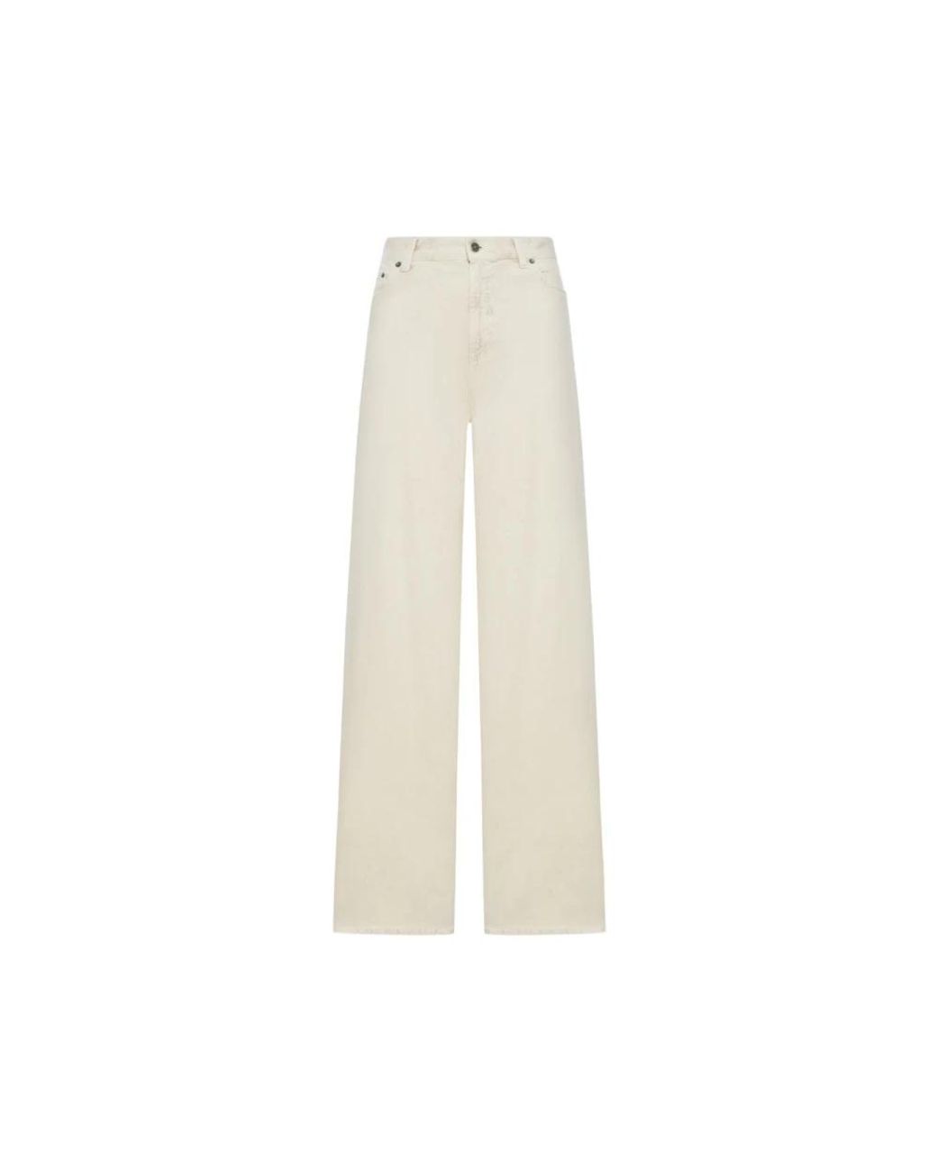 Golden Goose Deluxe Brand White Wide Jeans