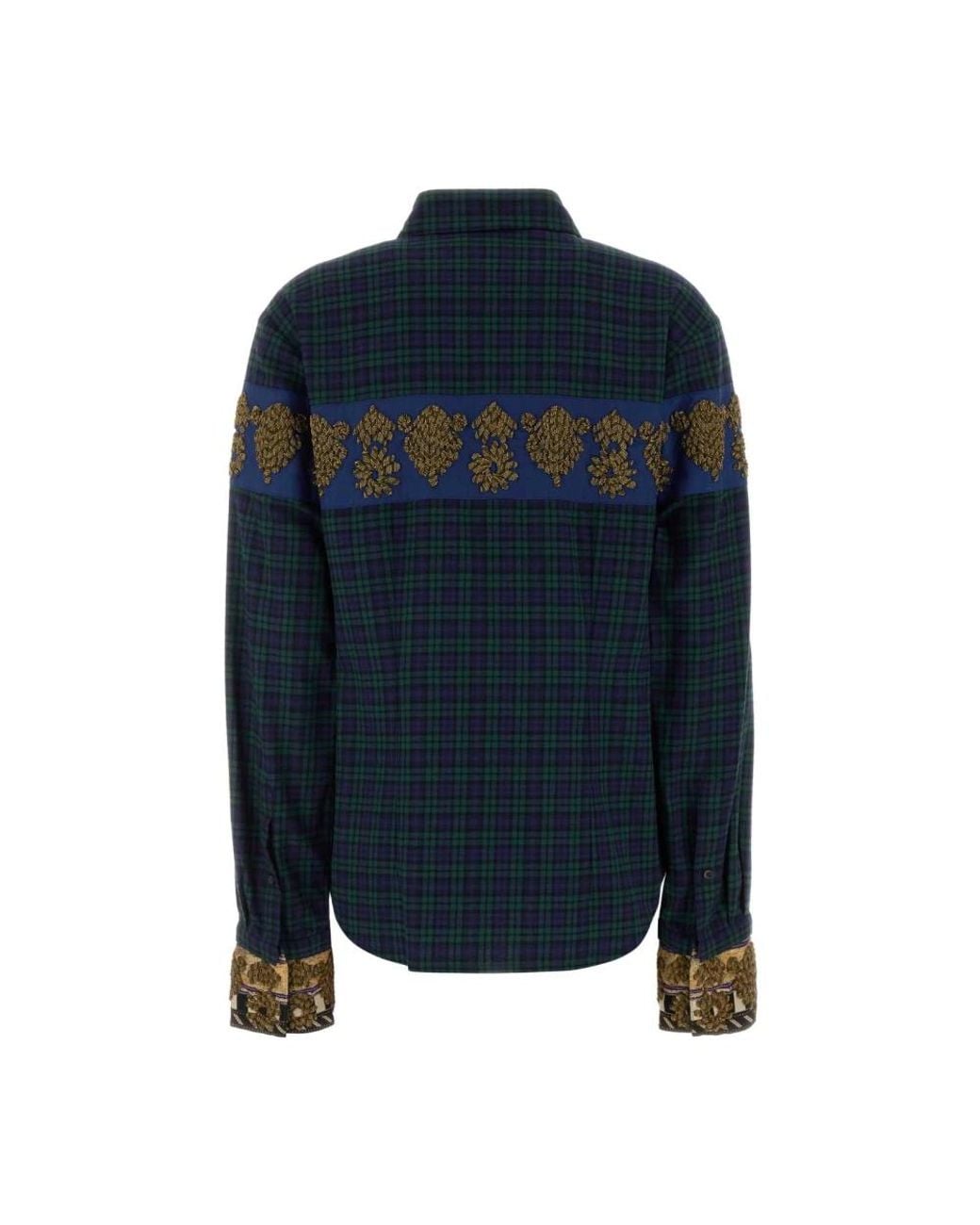 Shirts Dries Van Noten de color Blue