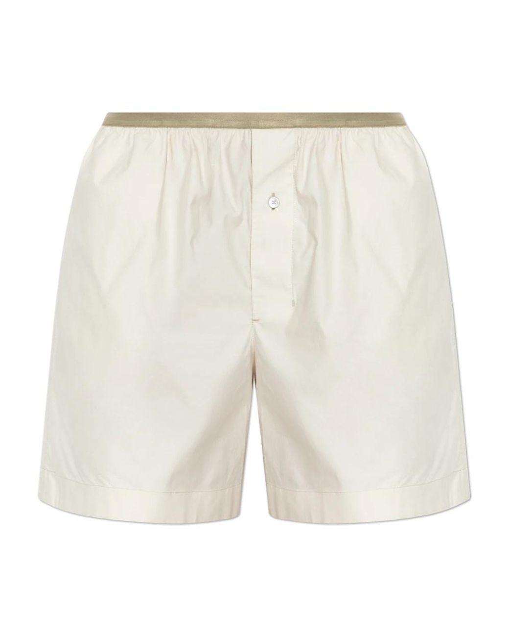 Lemaire Natural Short Shorts